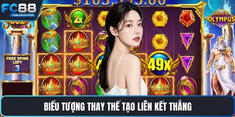 Biểu tượng thay thế tạo liên kết thắng