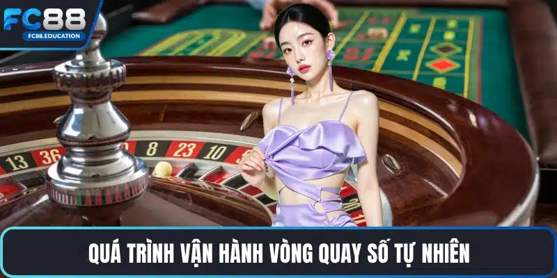 Quá trình vận hành vòng quay số tự nhiên