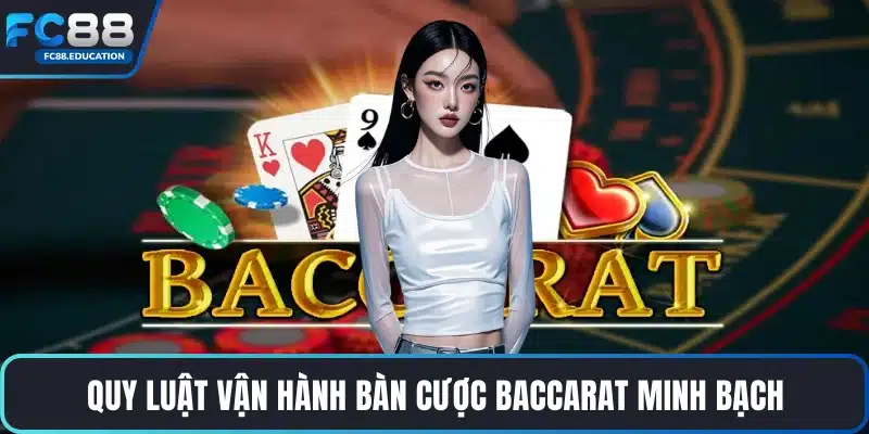 Quy luật vận hành bàn cược baccarat minh bạch