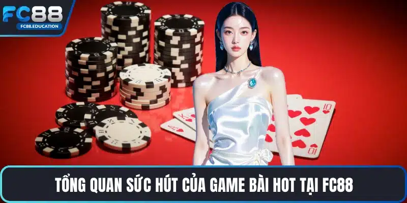 Tổng quan sức hút của game bài hot tại FC88