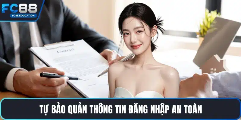 Tự bảo quản thông tin đăng nhập an toàn