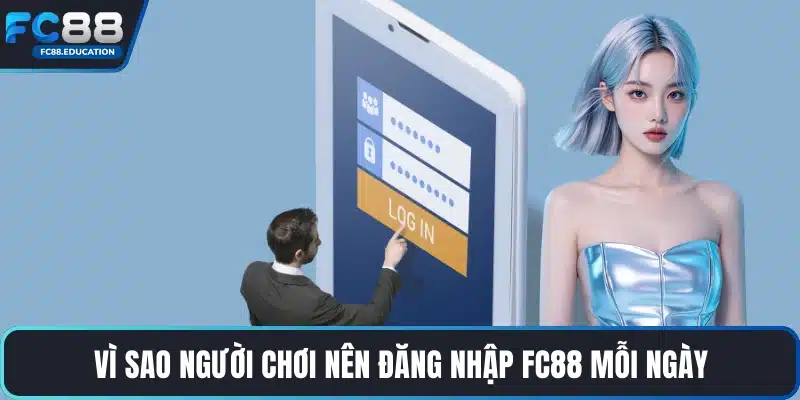 Vì sao người chơi nên đăng nhập FC88 mỗi ngày